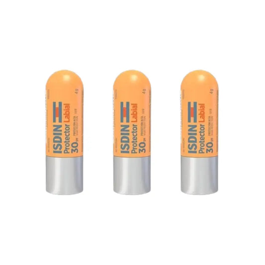 Protetor labial Isdin Spf30, 3X4 Gr