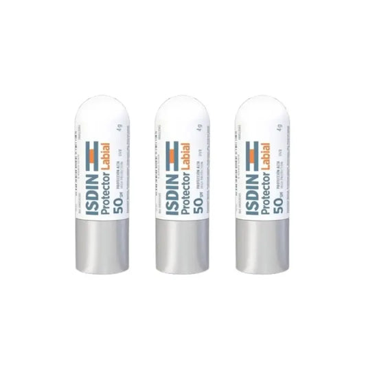 Isdin Protetor labial Spf50+, 3X4 Gr