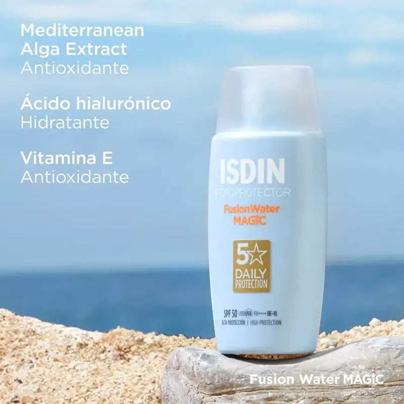 Isdin Fusion Water Magic Spf 50+ Protetor solar 2 x 50 Ml