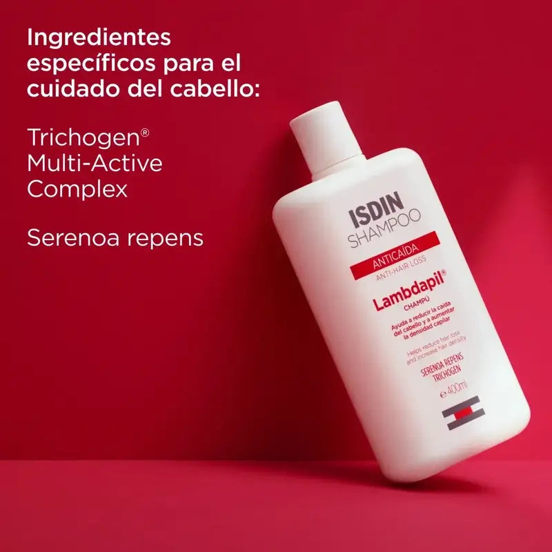 Isdin Lambdapil Champô Anti-queda de Cabelo 400 Ml