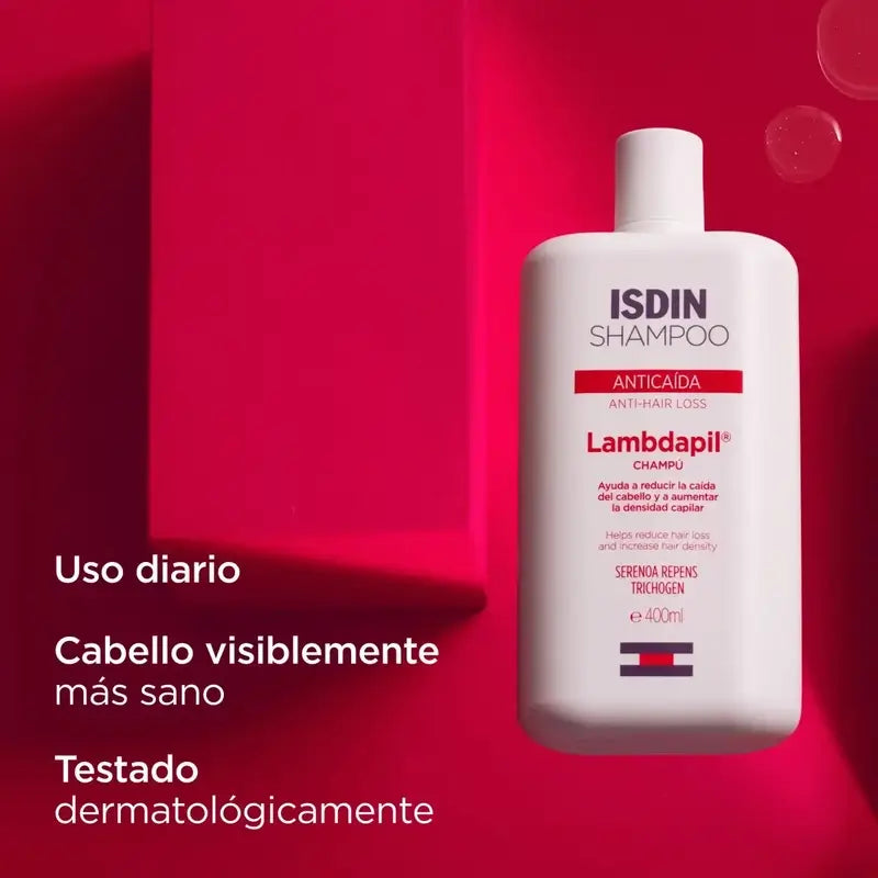 Isdin Lambdapil Champô Anti-queda de Cabelo 400 Ml