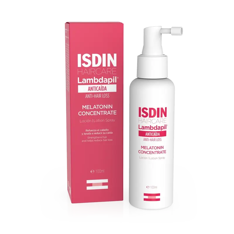 Isdin Lambdapil Melatonina para a queda de cabelo, 100 ml