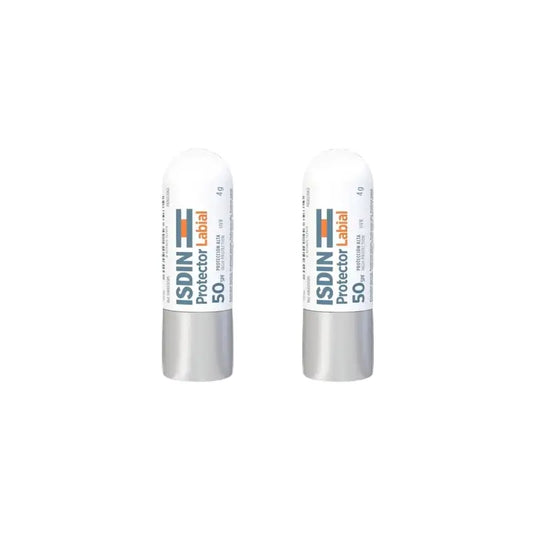 Isdin Protetor labial Spf50+, 2X4 Gr