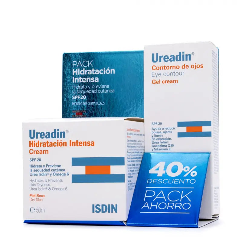 Isdin Ureadin Pack Hidratação Intensa 50Ml + Contorno de Olhos 15Ml