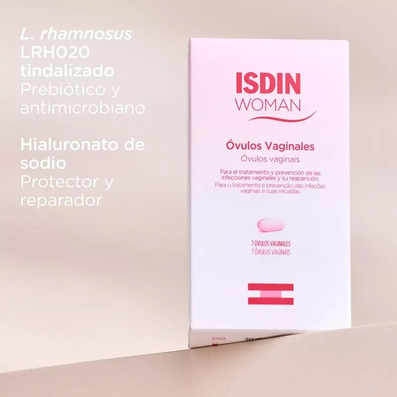 Isdin Woman 7 Óvulos Vaginais 2 G