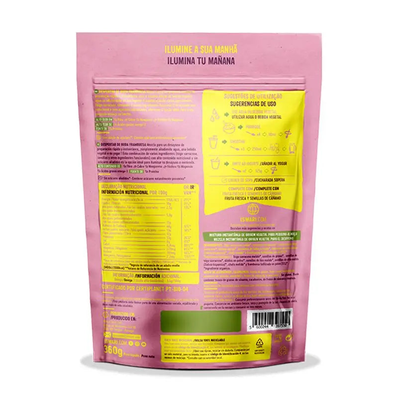 Iswari Buddha Awakening Framboesa 360Gr. Bio