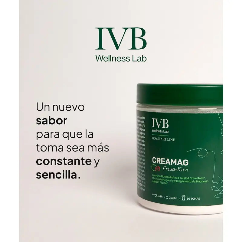 Ivb Wellness Lab Go&Start Linha Creamag Sabor Morango-Kiwi, 300 g