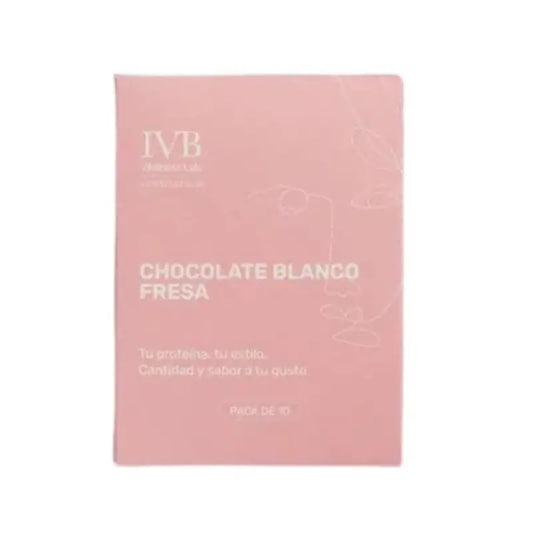 Ivb Wellness Lab Go&Start Line Sticks Sabor Chocolate Branco - Morango, 10 sticks