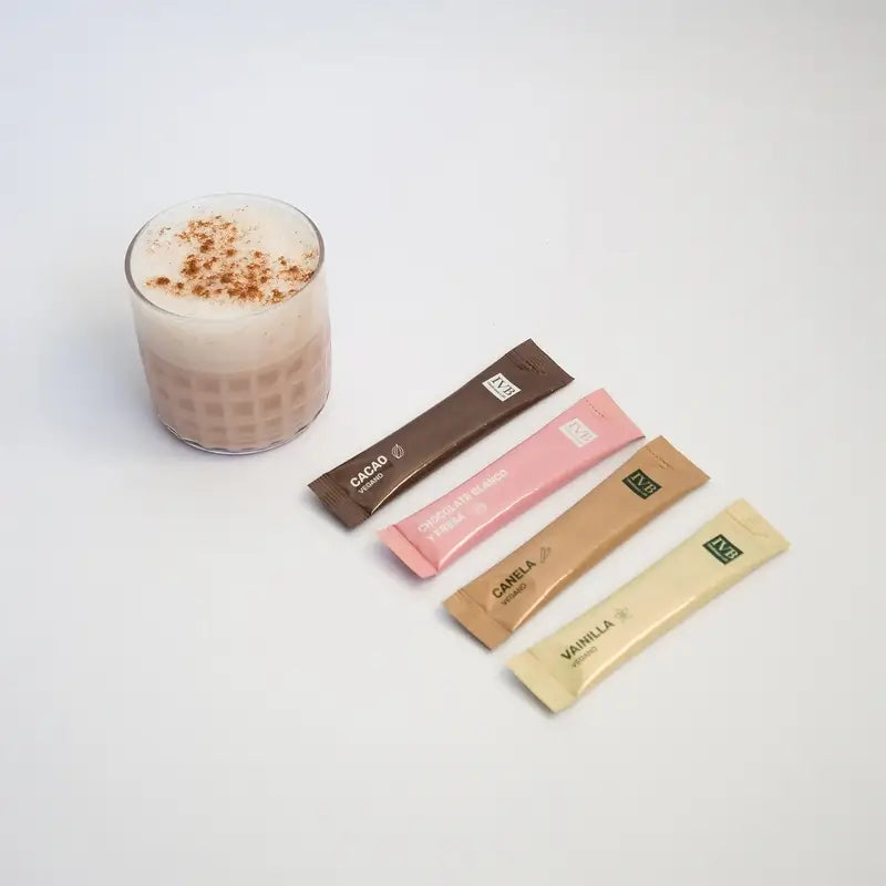 Ivb Wellness Lab Go&Start Line Sticks Sabor Chocolate Branco - Morango, 10 sticks