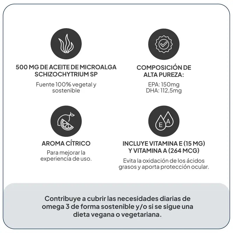 Ivb Wellness Lab Vegan Omega 3+, 30 cápsulas