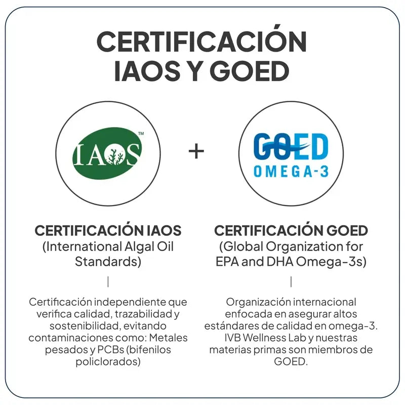 Ivb Wellness Lab Vegan Omega 3+, 30 cápsulas