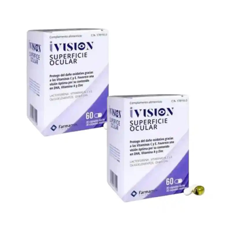 Comprar Ivision Ocular Surface, 2X60 Cápsulas ao melhor preço.