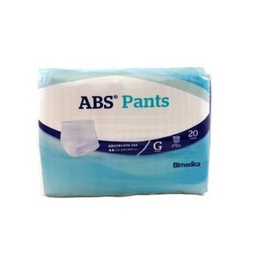 Abs Pants Night, tamanho grande, 80 unidades.
