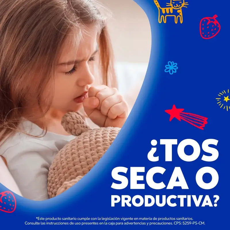 Vicks Formula Natura Xarope para a Tosse Infantil Mel Sabor Morango, 140 ml