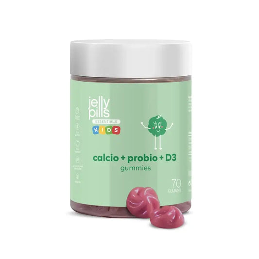 Jelly Pills Caclium+D3+K2+Propbio Kids , 70 gomas