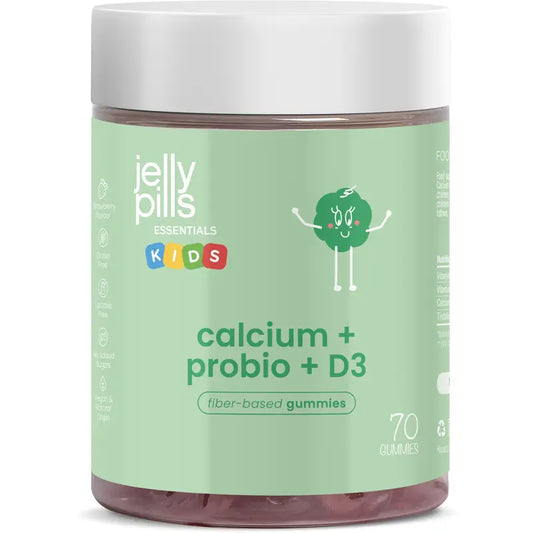 Jelly Pills Caclium+D3+K2+Propbio Kids , 70 gomas