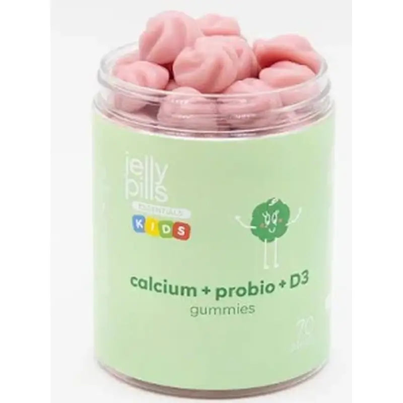 Jelly Pills Caclium+D3+K2+Propbio Kids , 70 gomas