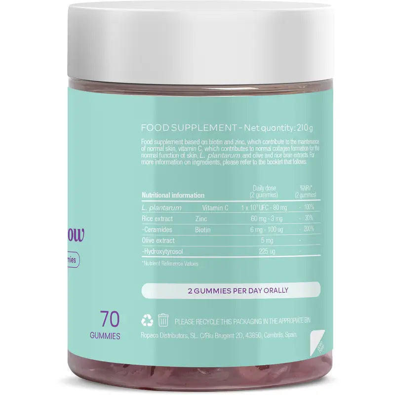Jelly Pills Dermaglow , 70 gomas