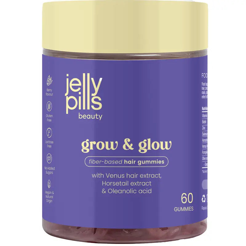 Jelly Pills Grow & Glow , 60 gomas