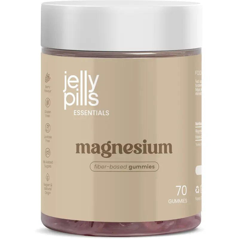 Jelly Pills Magnésio, 70 gomas