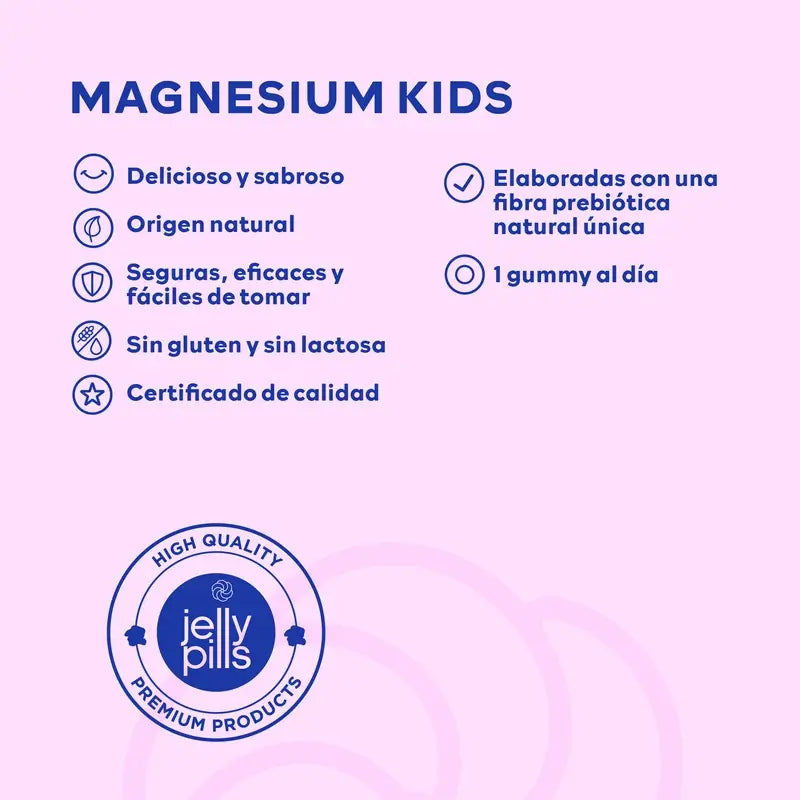 Jelly Pills Magnésio Crianças , 70 gomas