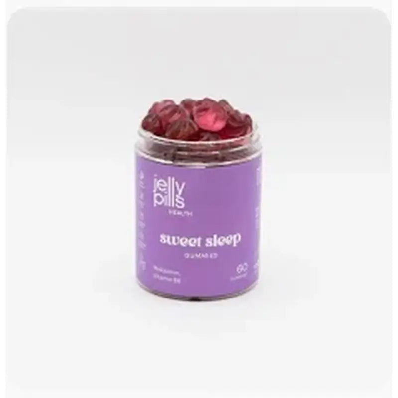 Jelly Pills Suplemento alimentar para dormir em formato de gomas, 60 gomas