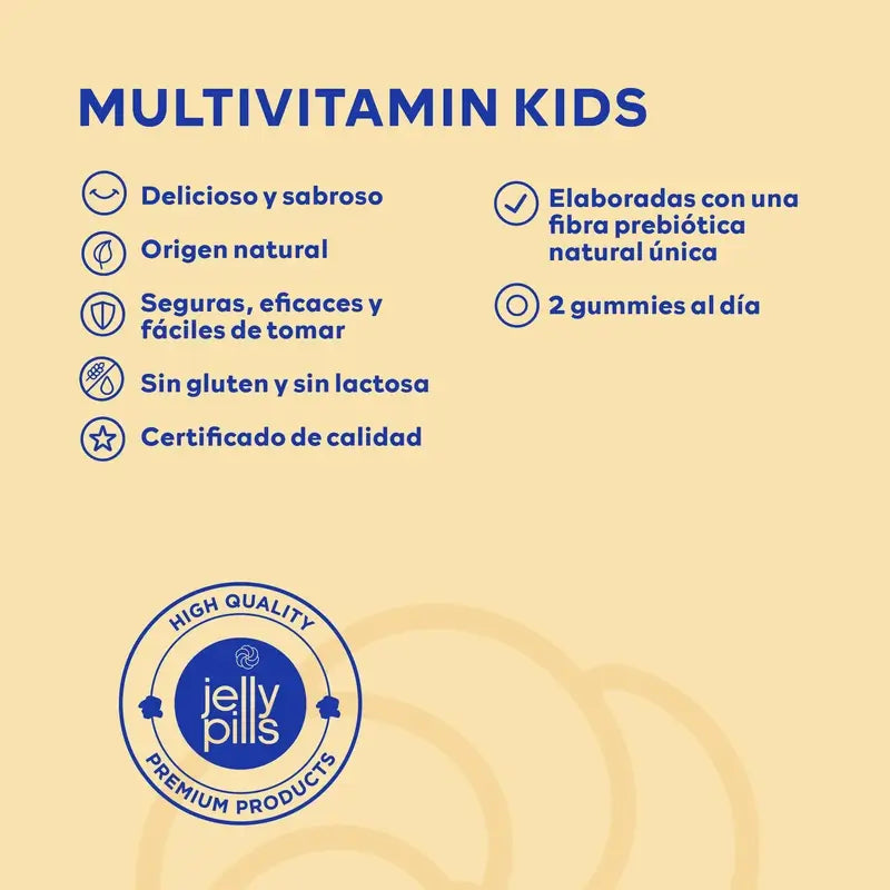 Jelly Pills Multivitamin Kids , 70 gomas