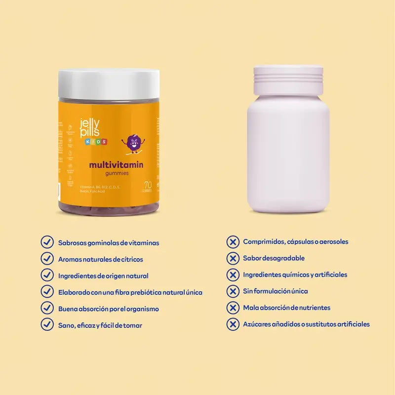 Jelly Pills Multivitamin Kids , 70 gomas