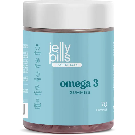 Jelly Pills Omega 3, 70 gomas