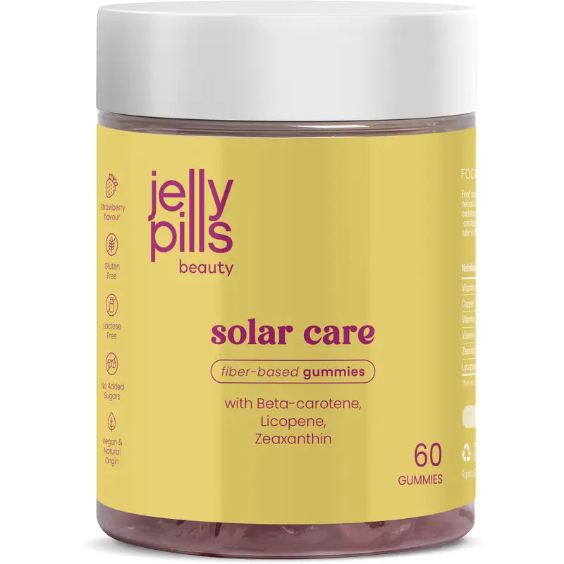 Jelly Pills Solar Care Suplemento Alimentar em formato de gomas, 60 gomas