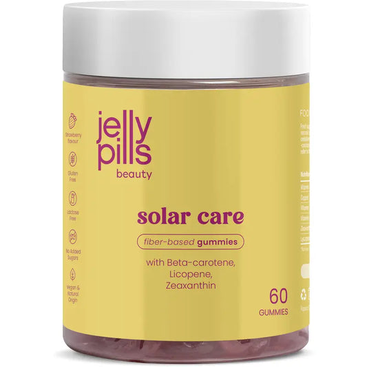 Jelly Pills Solar Care Suplemento Alimentar em formato de gomas, 60 gomas