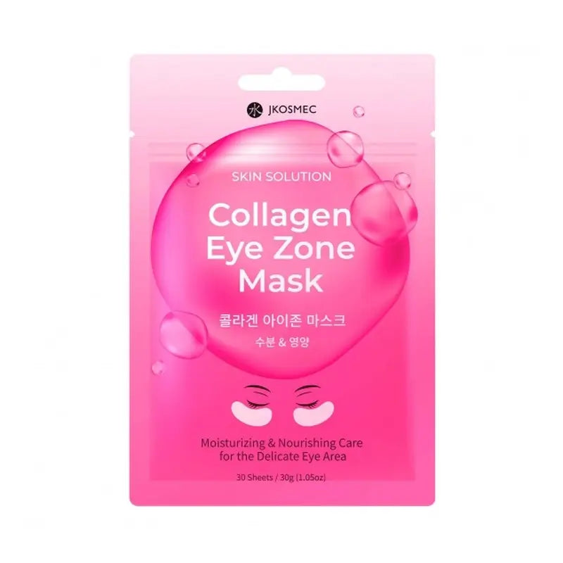 Jkosmec Skin Solution Collagen Eye Zone Mask , 30 unidades