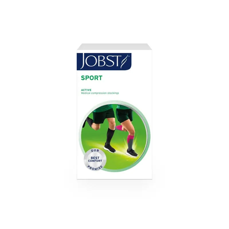 Jobst Sport Socks, Preto, 15-20 Mmhg
