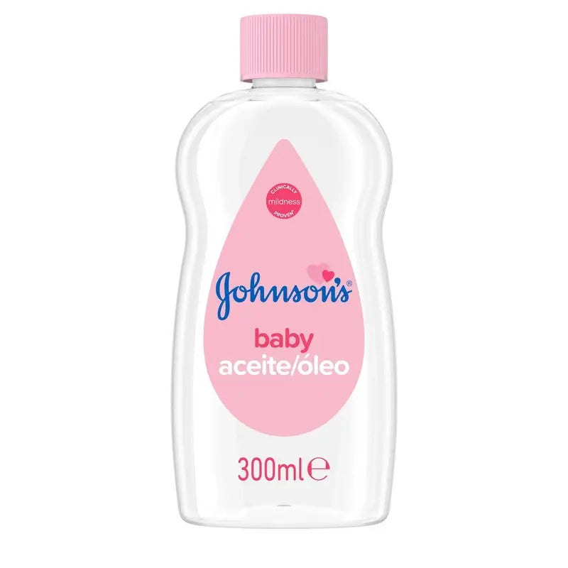 Óleo regular Johnson's Baby, deixa a pele suave e saudável, ideal para peles sensíveis, 300 ml