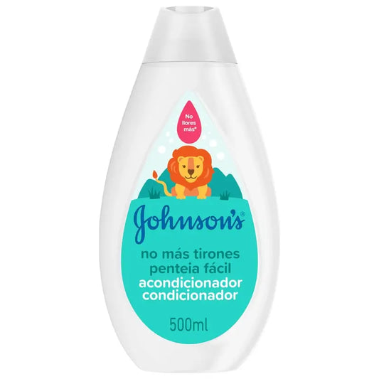 Johnson's Baby Condicionador Desembaraçante, Cabelo Comprido ou Encaracolado, Sem Lágrimas, Hipoalergénico, 500 ml
