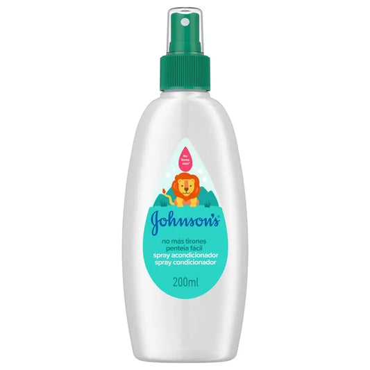 Johnson's Baby Spray Condicionador Sem Mais Puxões para Crianças, 200 ml