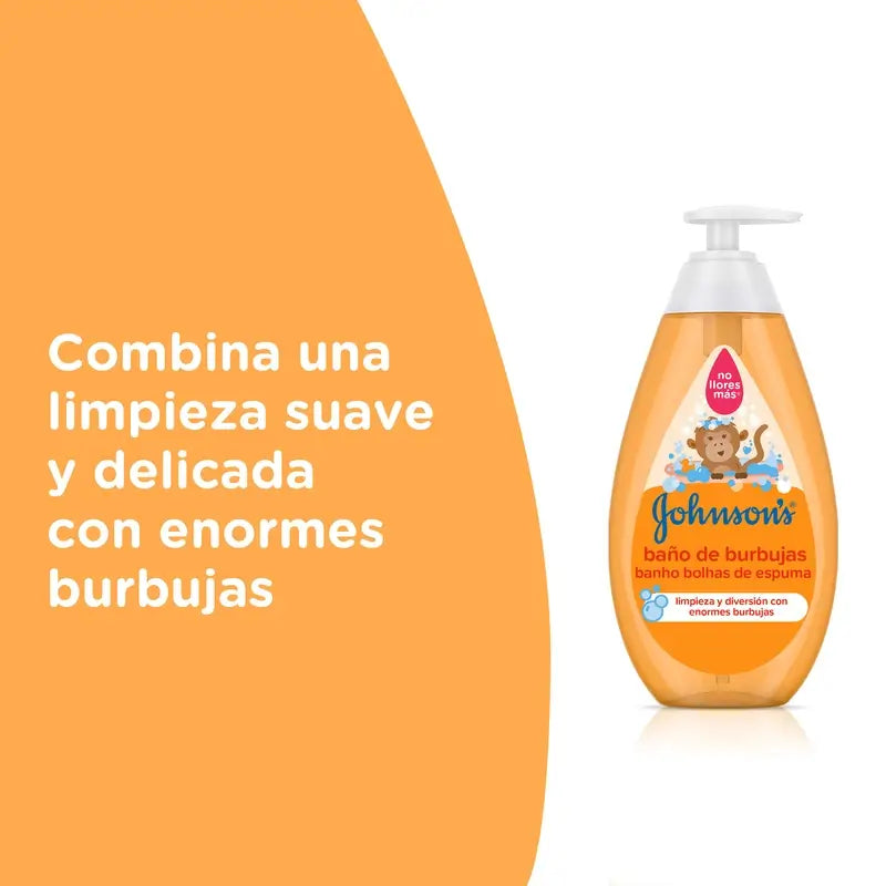 Johnson'S Baby Banho de espuma para crianças, 750 ml