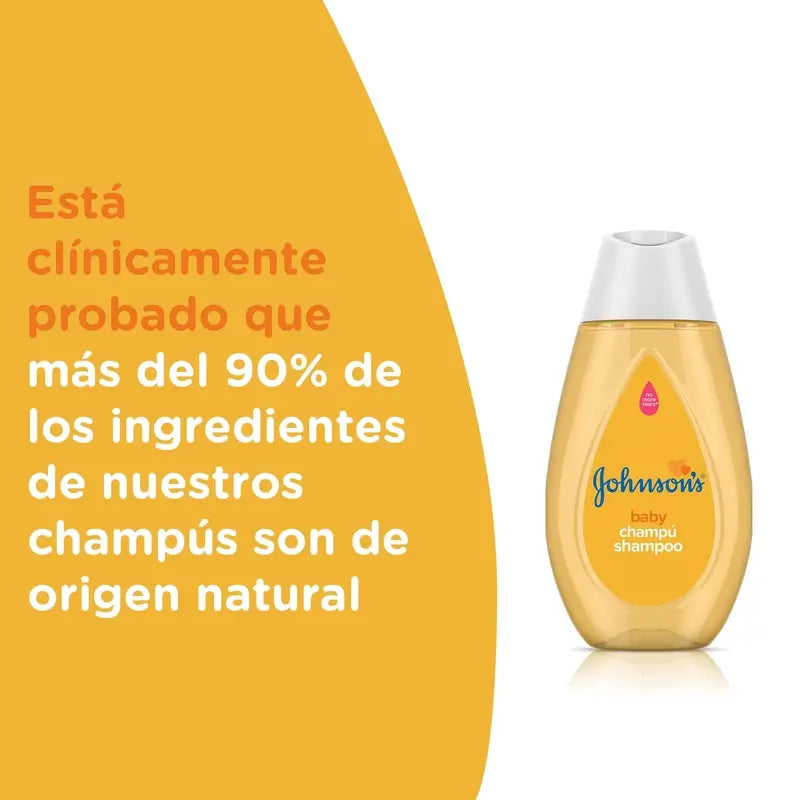Johnson'S Baby Champô Clássico, Cabelo Macio, Brilhante e Hidratado, 100 ml