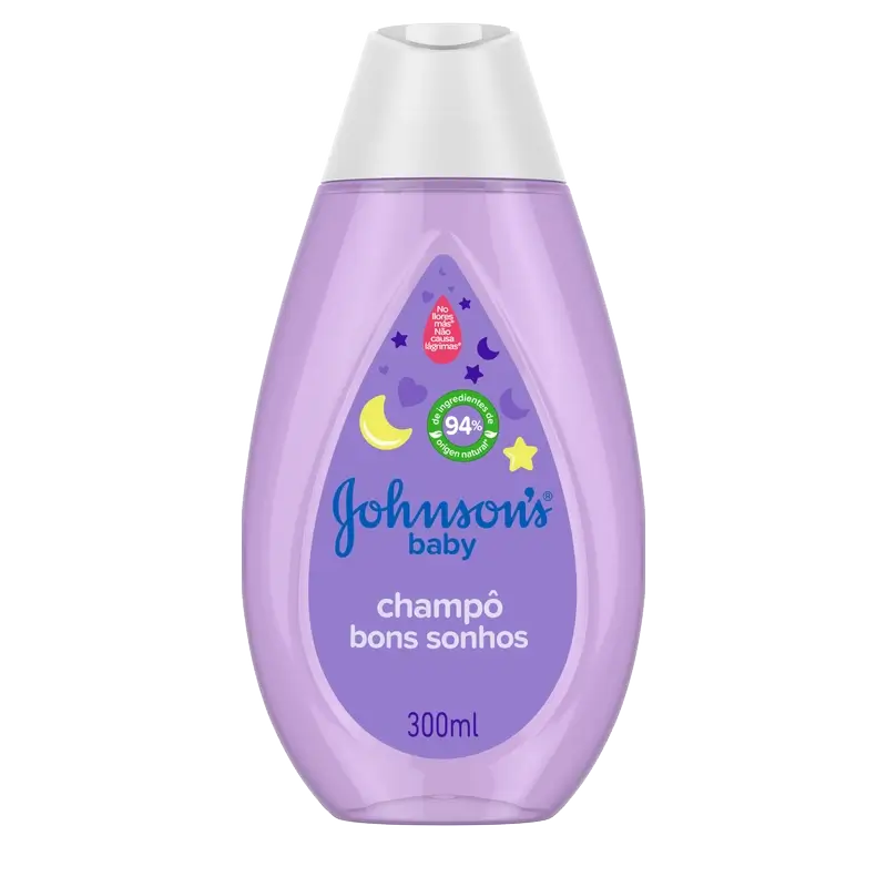 Johnson'S Baby Sweet Dreams, Champô de Essência Relaxante Naturalcalm, Lavanda e Camomila, 300 ml