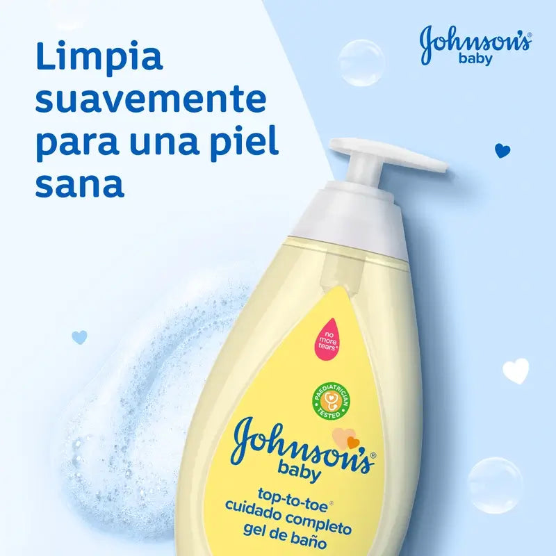 Gel de Banho Johnson's Baby Cuidado Completo, 500 ml
