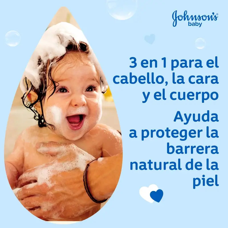 Gel de Banho Johnson's Baby Cuidado Completo, 500 ml