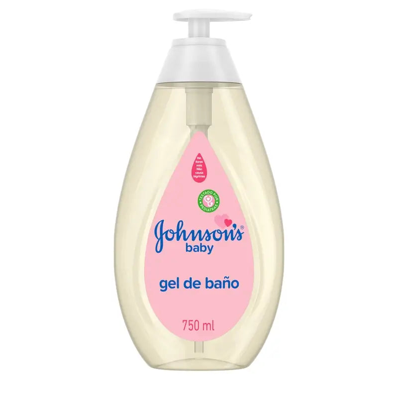 Johnson'S Baby Banho Suave, Gel de Banho Suave e Delicado, Pele Sensível, 750 ml