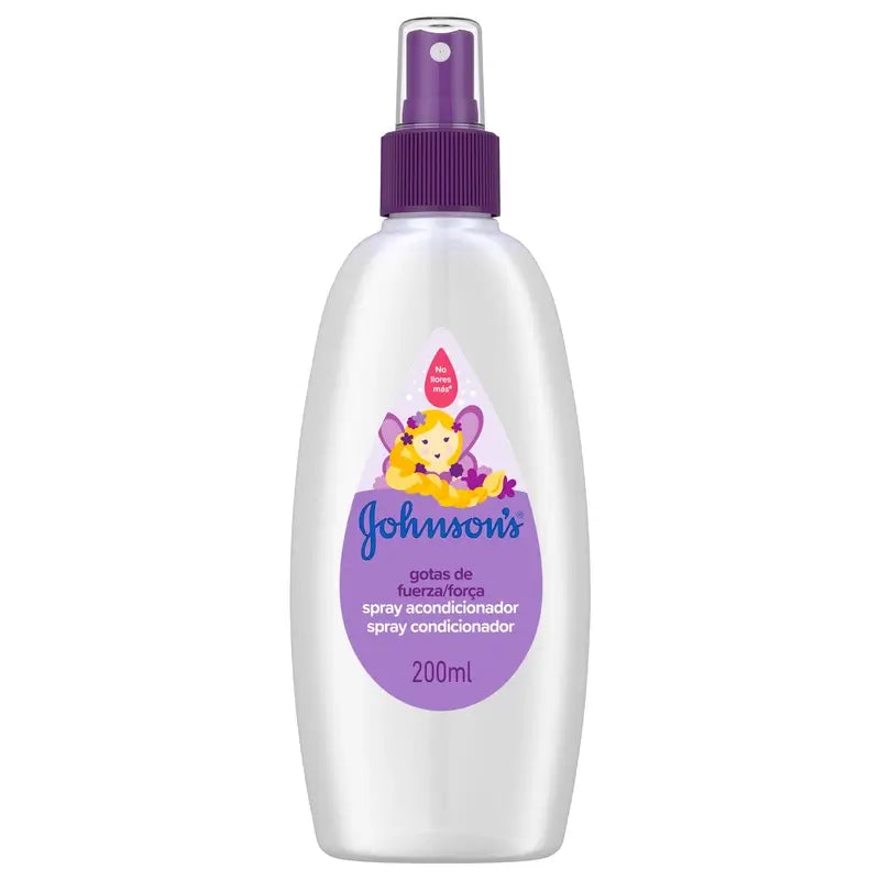 Johnson's Baby Gotas de Força Spray de Condicionamento para Crianças, 200ml