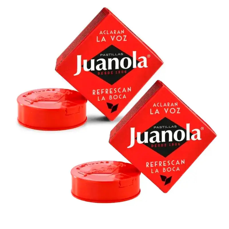 Juanola Tabletes Vermelho, Embalagem 2 x 5,4 gramas