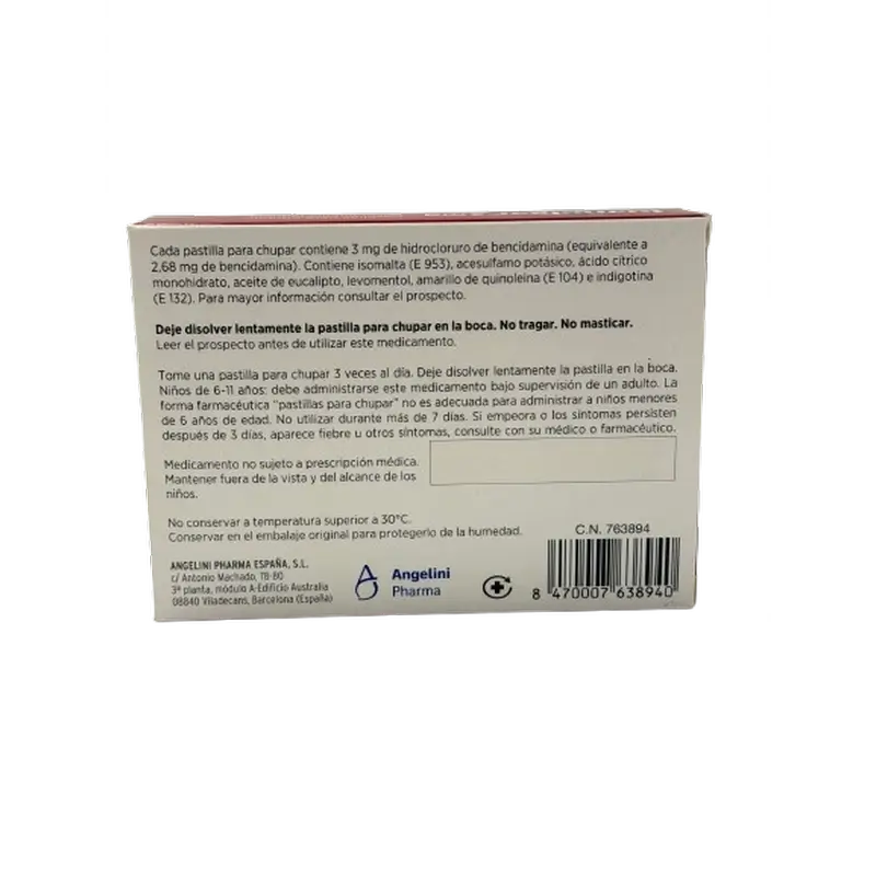 Juanolgar 3 Mg Pastilhas com sabor a eucalipto, 20 pastilhas