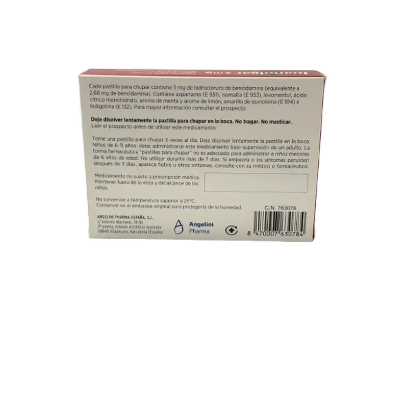 Juanolgar 3 Mg Pastilhas com sabor a menta, 20 pastilhas