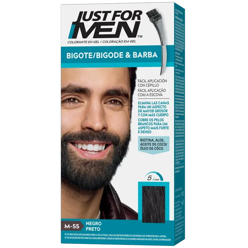 Just For Men Moustache and Beard Black