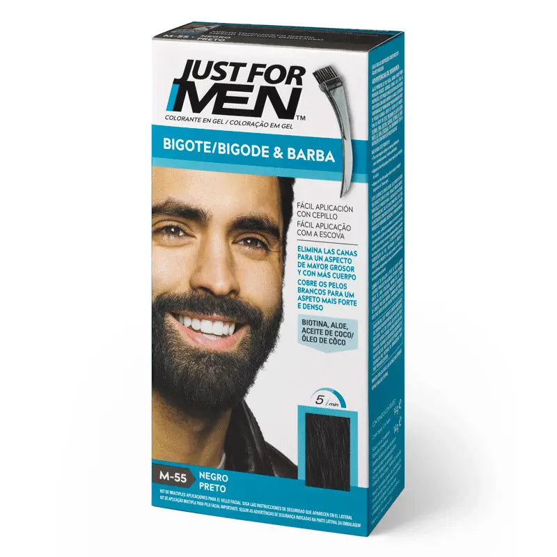 Just For Men Moustache and Beard Black