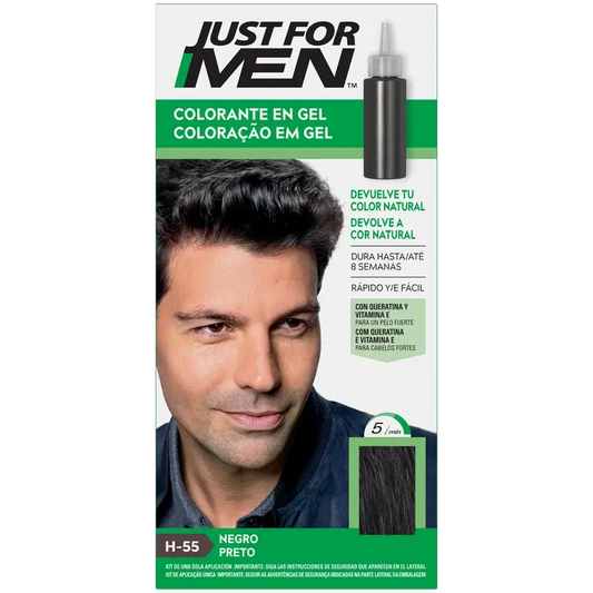 APENAS PARA HOMENS COLORIR GEL PRETO 30 ML