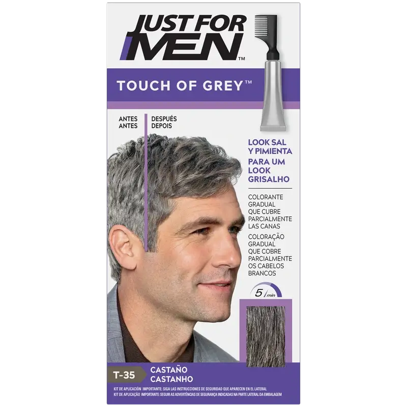Just For Men Touch Of Grey Castanho